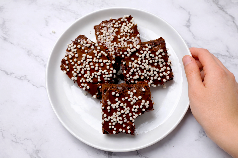 High-Protein Fudgy Chocolate Brownies